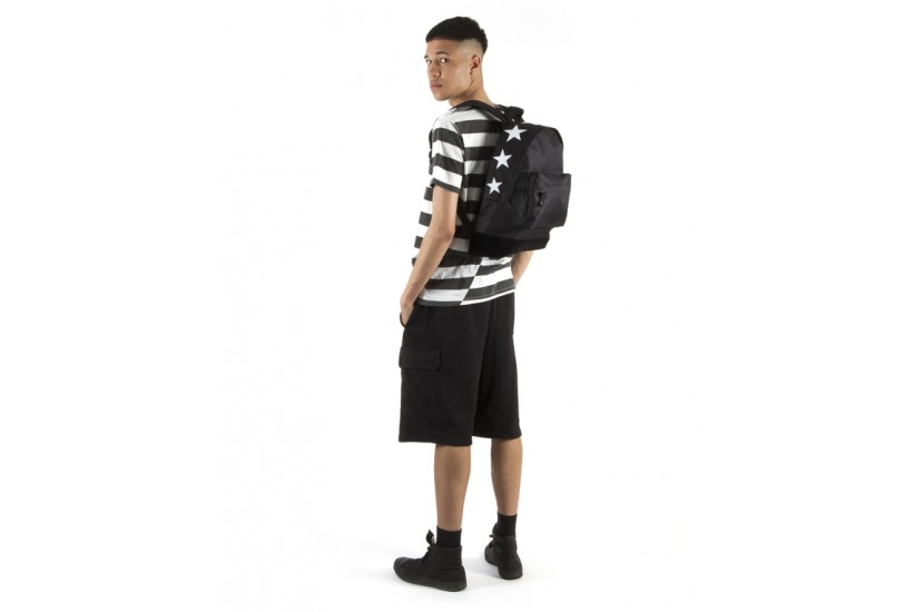 Σακίδιο πλάτης Mi-Pac Topstars Black Backpack σε Μαύρο χρώμα